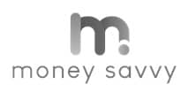 Money Savvy logo greyscale