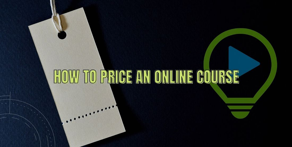 How to price an online course